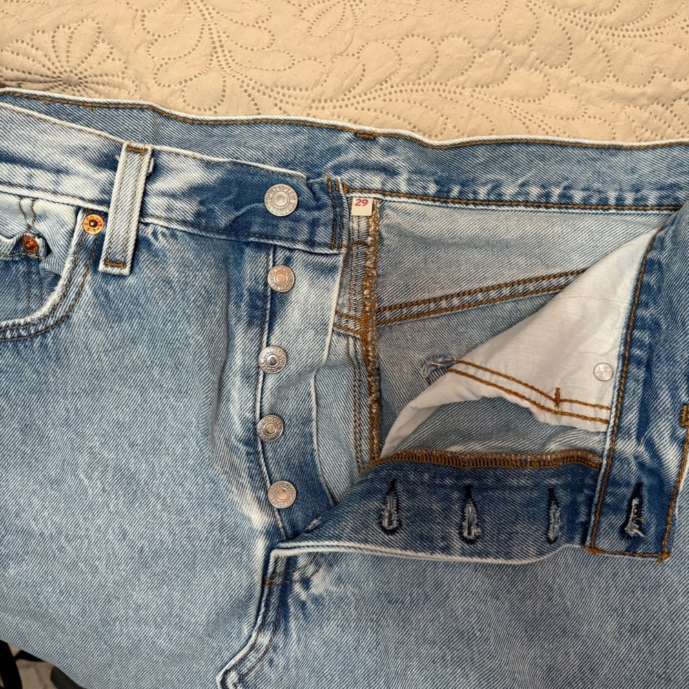 Denim Maxi Skirt - Picture 6 of 7